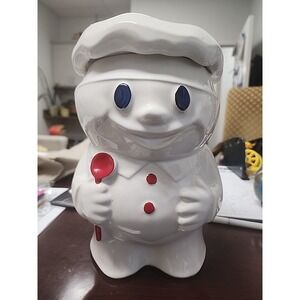 Vintage McCoy Pottery USA Pillsbury Doughboy Cookie Jar 12/14/24 Ted. See Photos
